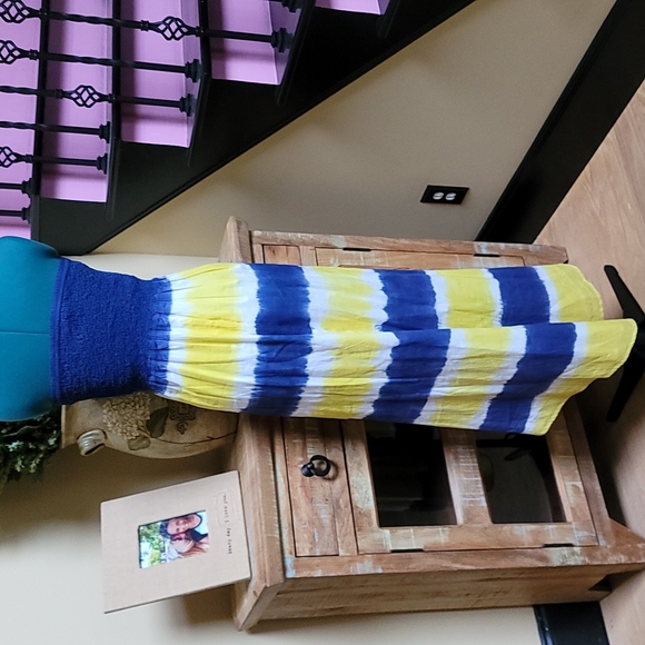 NWOT Michael Michael Korrs Strapless Maxi Dress - SZ S - Picture 5 of 7